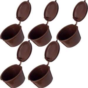 Flyme újratölthető kávékapszulák, Dolce Gusto gépekhez kompatibilis, barna - Kávépárna & Kávékapszula