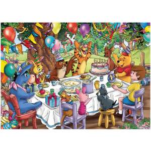 Ravensburger Disney Micimackó 1000 darabos kirakós játék, Micimackó és barátai egy születésnapi bulin - Ravensburger Puzzle