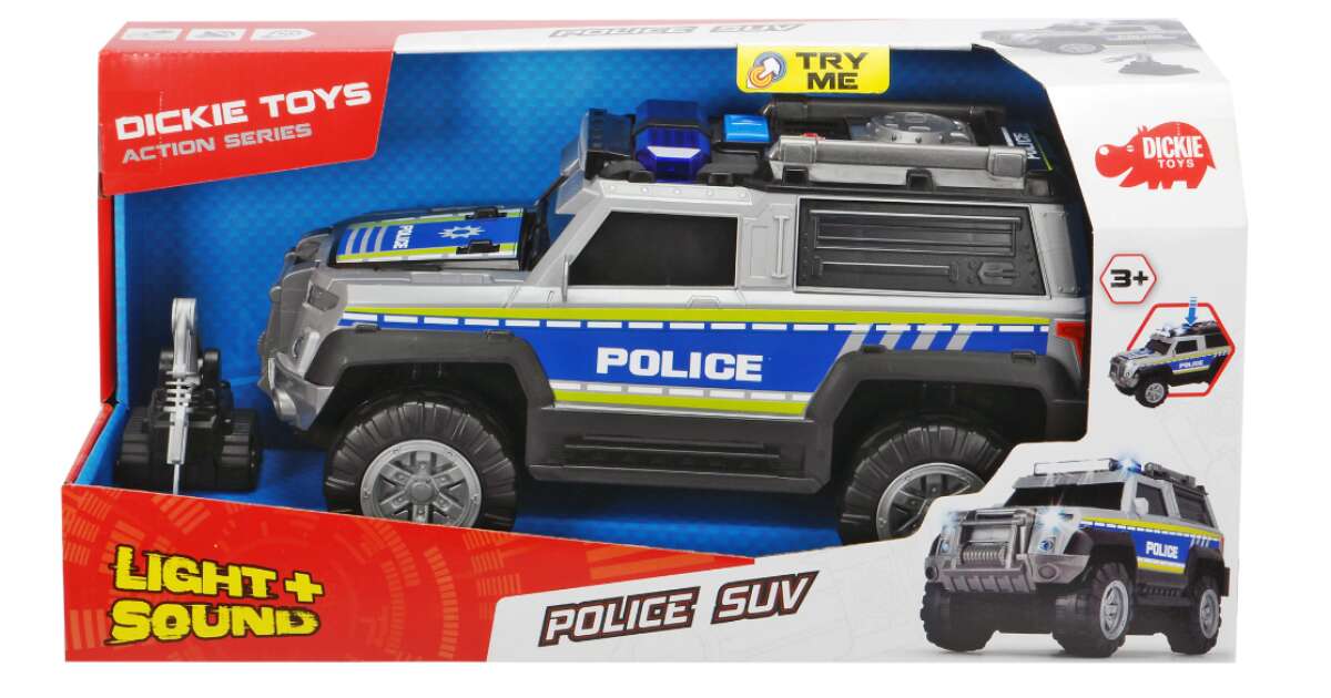 Dickie toys police store suv