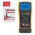 Maxwell MN-25334 Digital-Multimeter und Kabeltester, gelb, mit Messleitungen und Remote-Kabeltester