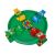 Noris Hungry Frogs game board with colorful frogs and marbles