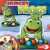 Noris Hungry Frogs board game box, family playing
