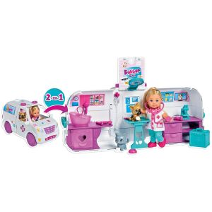 Simba Évi Love Doctor Mobile Animal Clinic playset with car and accessories - Simba Toys Baba