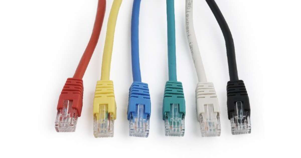 UTP starres Netzwerkkabel der Kategorie 6 GEMBIRD PP6U-1M 108441479