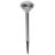 Home by Somogyi MX 802/4 silberne solarbetriebene Gartensteckleuchte