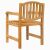 vidaXL Teakfa Kerti Szék - 2 db - 58x59x88 cm 176415751