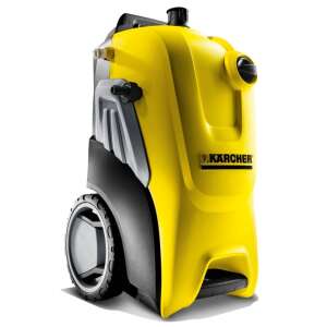 Karcher K7 Compact Hochdruckreiniger, schräge Ansicht - Garten