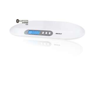 Beez EB-524BT Babywaage mit Bluetooth, Weiß - Füttern