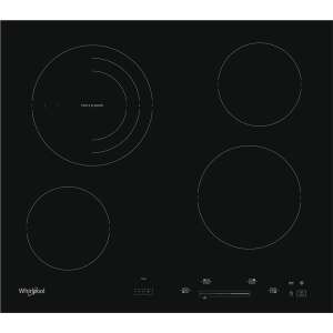 Вградена керамична плоча Whirlpool AKT 8900 BA, 58 cm, 4 зони за готвене, функция CombiCook - Гореща плоча