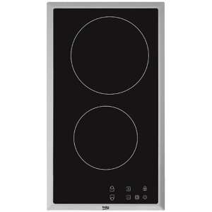 Beko HDMC 32400 TX beépíthető kerámia főzőlap, rozsdamentes acél, 2 zóna - Beko