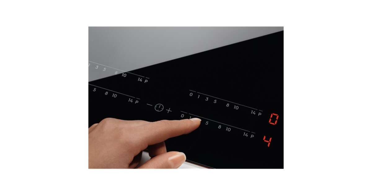 Electrolux EIT61443B beépíthető főzőlap, Indukciós, 4 főzőzóna, Érintős ...