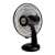 Black Home by Somogyi TF32BK desk fan with adjustable tilt