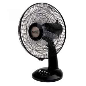 Настолен вентилатор 40W, Home, 3 степени, регулируем ъгъл, диаметър 30 см