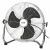 Home by Somogyi PVR35 60W Floor Fan, silver and black