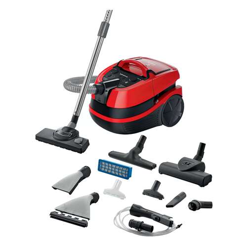 Прахосмукачка за мокро и сухо почистване Bosch BWD421PET с аксесоари