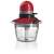Bosch MMR08R2 red food chopper with transparent container and blade