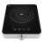 ETA 011190000 Induction Cooktop top view, black