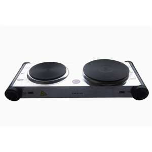 Električna ploča za kuhanje Orion OES-002, 2 zone, nehrđajući čelik - Prijenosna ploča za kuhanje