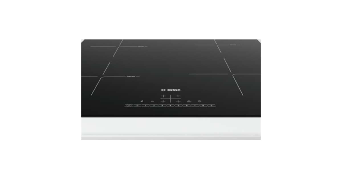 Bosch PUE611FB1E Serie6 beépíthető indukciós főzőlap, 60 cm, 4 főzőzóna ...
