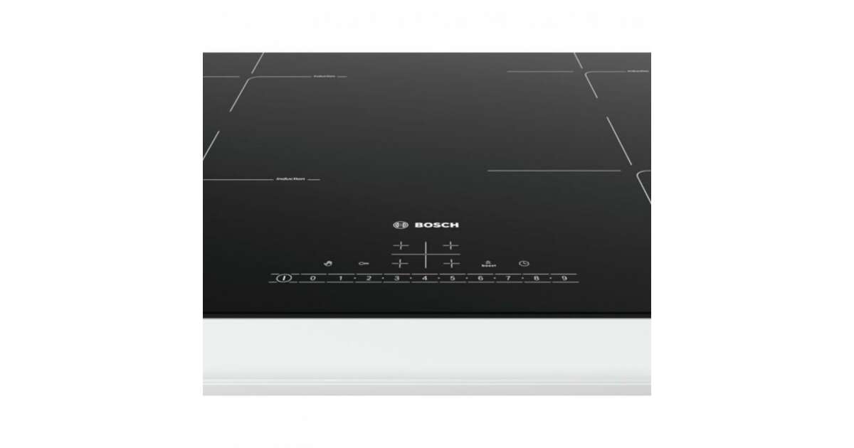 Bosch PUE611FB1E Serie6 beépíthető indukciós főzőlap, 60 cm, 4 főzőzóna ...