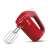 Girmi SB02 hand mixer, red, 170W