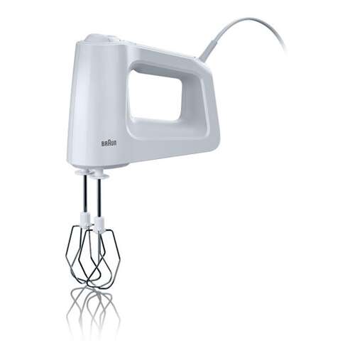 Braun HM3000 Handmixer, weiß, mit Rührbesen