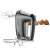 Severin HM3832 hand mixer with beaters, dough hooks, and muffins