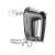 Severin HM3832 hand mixer with beaters attached, angled view