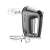 Severin HM3832 hand mixer with beaters attached, angled view