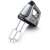 Severin HM3832 hand mixer with beaters attached, angled view