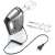 Severin HM3832 hand mixer with 5 speed settings and turbo function, including beaters and dough hooks