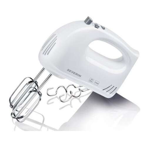 Severin HM3820 Hand Mixer, white, with beaters