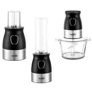 Hauser BC326B 3 az 1-ben turmixgép, aprító és daráló, fekete - Hauser