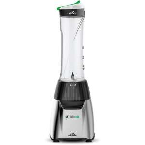 ETA Activmix portable blender, black and silver, with a clear bottle - Toaster and Blender