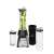 ETA Activmix portable blender set, black and silver, with 3 bottles and a neoprene carrying case