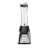 ETA Activmix portable blender, black and silver, with a clear bottle