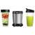 Blender Sencor SNB4302SS Nutri, set de 3 piese, blender, pahar de transport și capac