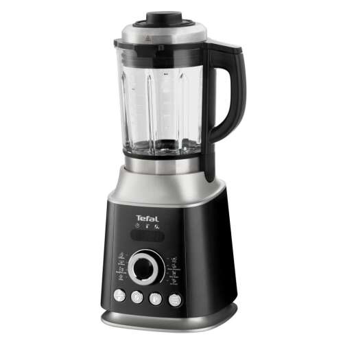 Tefal BL962B38 black blender, angled view