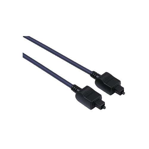 Hama Audio Optical Fibre Connecting Cable ODT Male Plug (Toslink), 1.5 m audio kábel 1,5 M Fekete