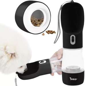 Purlov Portable Dog Drinking Canteen and Litter Box #grey 95020553 - Rodent Care