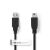 Nedis USB 2.0 A - Mini B kábel - Fekete