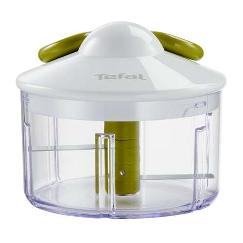 Tefal 5 Second Chopper tocător manual de alimente, alb și verde, capacitate 500 ml
