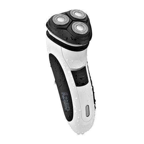 Camry CR2915 Elektrorasierer für Männer, weiß und schwarz, 3 rotierende Köpfe