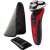 Sencor SMS5013RD electric shaver with travel case and trimmer attachment
