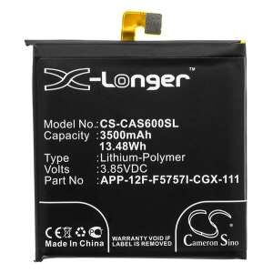 X-Longer 3500mAh Li-Polymer akkumulátor CAT S60 Cameron Sino telefonhoz - Cat