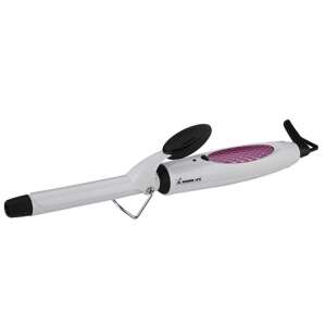 Momert 1651 curling iron, white, 19mm ceramic barrel - Hair curler