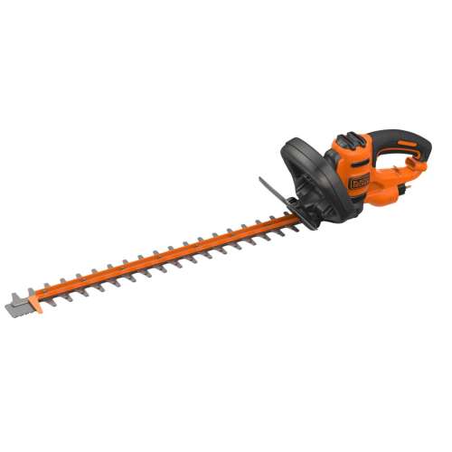 Elektrické nožnice na živý plot Black+Decker BEHTS451-QS, dĺžka čepele 60 cm, kapacita rezu konárov 25 mm