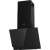 Gorenje WHI649EB black chimney range hood, 608 m3/h, 3 speed settings, energy class B