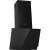 Gorenje WHI649EB black chimney range hood, 608 m3/h, 3 speed settings, energy class B