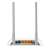 TP-Link TL-WR840N Wireless N Router, back view, showing ports and antennas